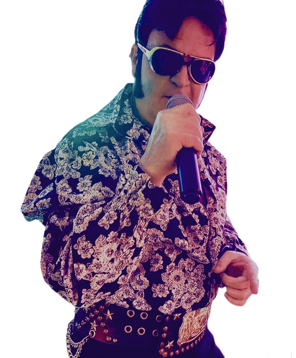 Elvis tribute artist Ray Godwin performing live at events in Lancashire